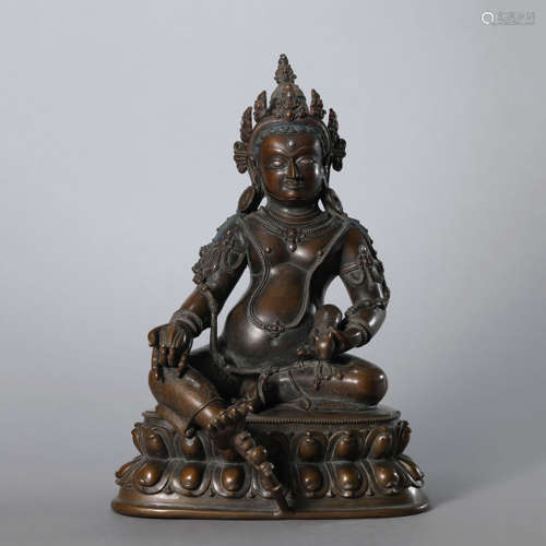 A Bronze Figure of Jambhala