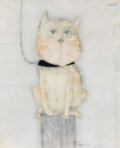 曾健勇（b.1971） 2008年作 闲着之三十一 纸本彩墨