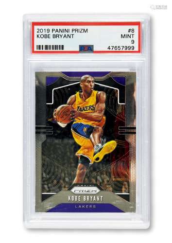 2019年PANINI公司出品科比·布莱恩特（Kobe Bryant）基础卡一张