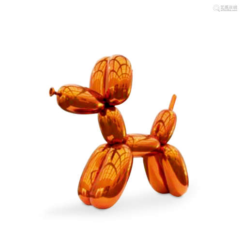 Jeff Koons Ballon Dog Orange