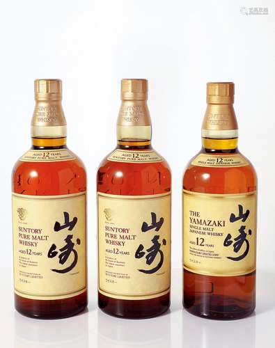 山崎12年金花 1 (75cl) OC、山崎12年金花 1 (75cl) OC、山崎12年 1...