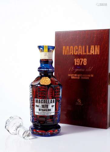 麦卡伦18年 - 1978水晶瓶