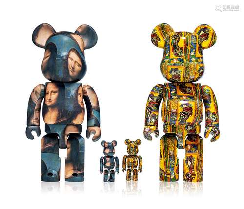 BE@RBRICK 2021年作 400%及 100% 梵高博物馆联名 COURTESAN（AFTE...