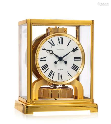 积家 精美罕有，镀金黄铜空气钟，「Atmos」，型号5823，年份约1970