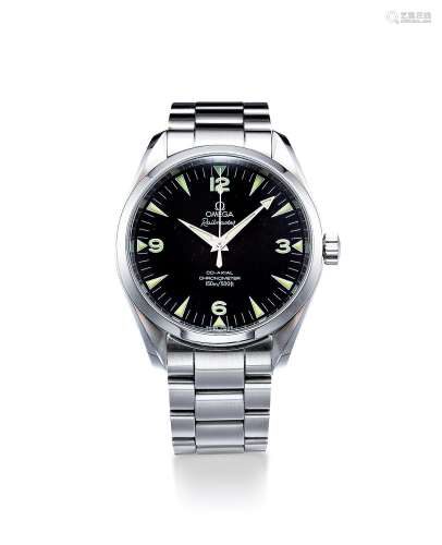 欧米茄 精美，精钢自动链带腕表，「Seamaster」，型号2803.52.37，年份...