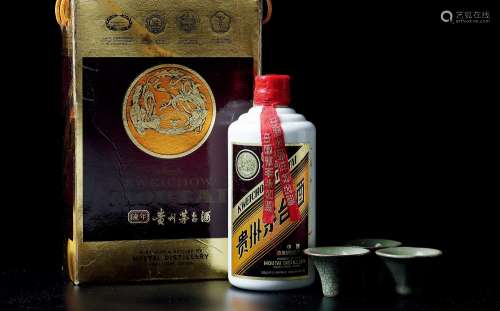 1993年「飞天牌」贵州茅台酒(陈年铁盖)