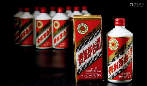 1987-1989年「五星牌」贵州茅台酒（铁盖）