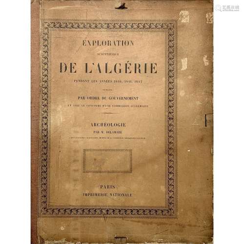 DELAMARE (Adolphe Hedwige Alphonse). "Exploration scien...