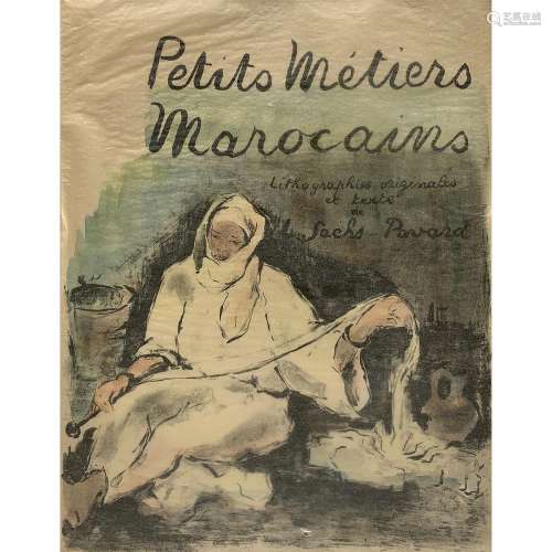 SACHS-PAVARD (LUCIENNE) PETITS MÉTIERS MAROCAINS Paris, Mour...