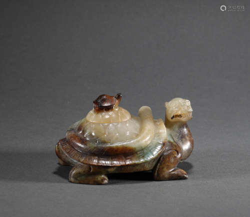A Han Dynasty - Jade turtle