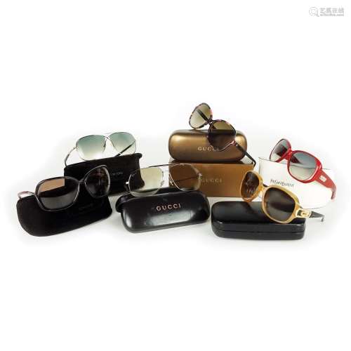 6 pairs of sunglasses