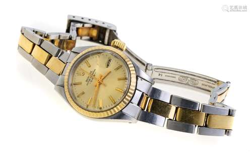 WRIST WATCH ROLEX OYSTER PERPETUAL DATE REF. 67193