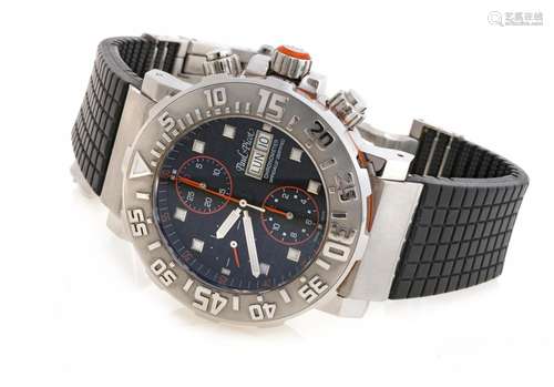 WRIST WATCH PAUL PICOT C-TIPE LE PLONGEUR LIMITED CHRONO REF...