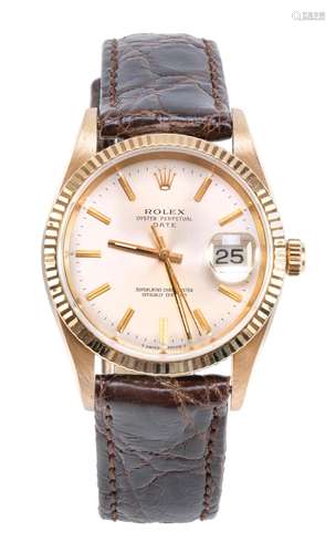 WRIST WATCH ROLEX OYSTER PERPETUAL DATE REF. 15038