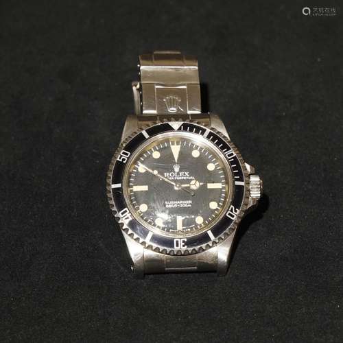 Stainless steel Rolex Submariner, 1982