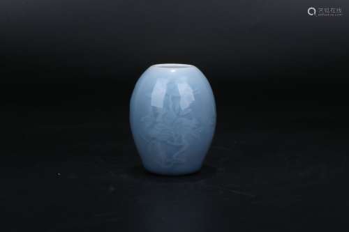 Chinese Qing Dynasty Glazed Porcelain Vessel