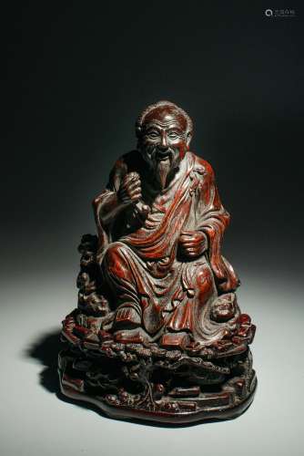 Chinese Qing Dynasty Bamboo Carving Paperweight