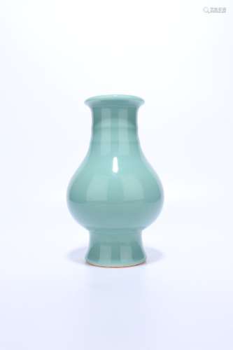 Chinese Qing Dynasty Glazed Porcelain Bottle