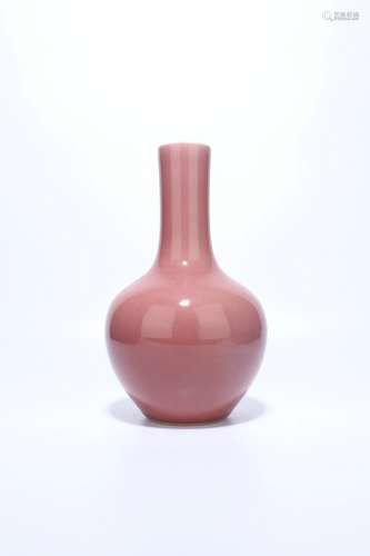 Chinese Qing Dynasty Underglazed Red Porcelain Bottle