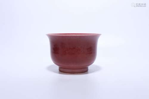 Chinese Ming Dynasty Underglazed Red Porcelain Incense Burne...