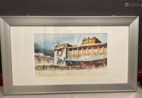 Chinese Ink Painting - Guanzhong Wu