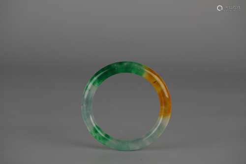 A Chinese green bracelet