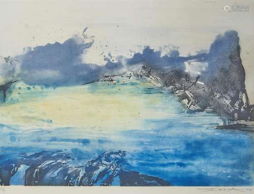 Zao Wou-Ki (Chinese/French, 1921-2013)