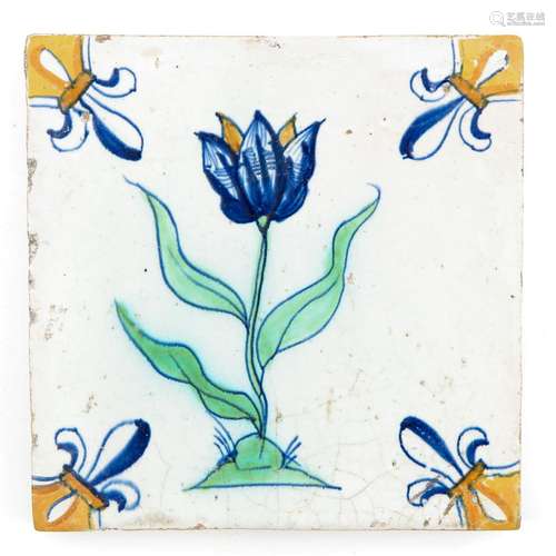 A 17th Century Tile