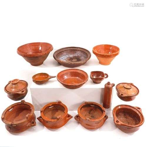 A Collection of Pottery