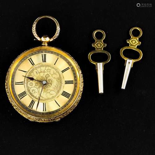 An 18KG Pocket watch