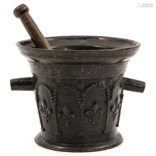 A 16th Century French Bronze Mortar