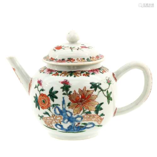 A Polychrome Decor Teapot