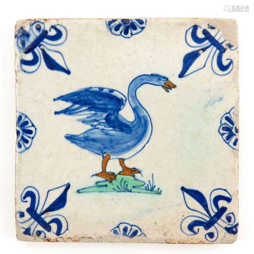 A 17th Century Tile