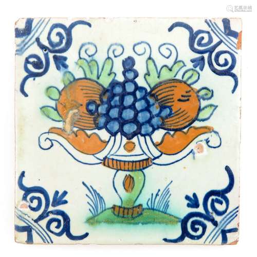 A 17th Century Tile