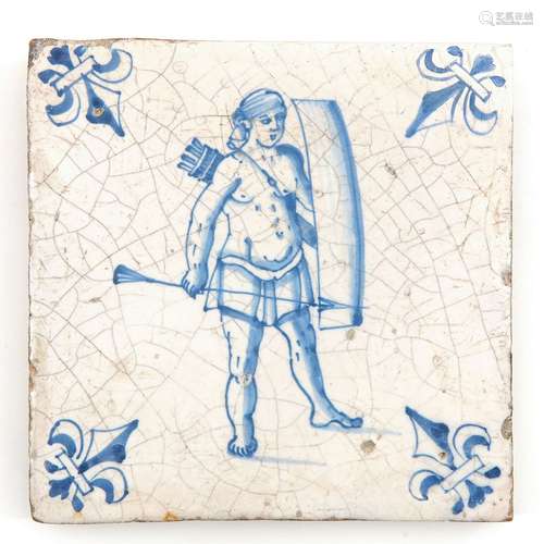 A 17th Century Tile