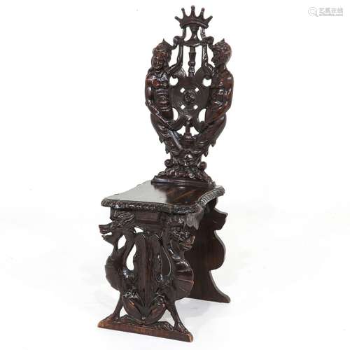 A Carved Chair