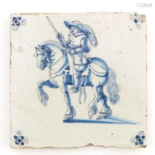 A 17th Century Tile