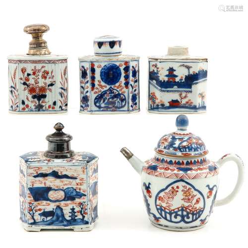 A Collection of Imari Porcelain