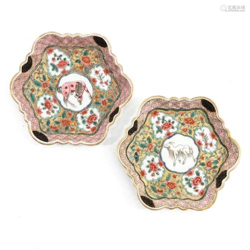 A Pair of Small Trays