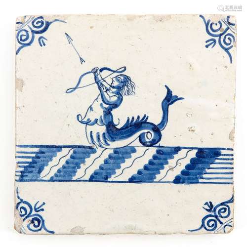 A 17th Century Tile