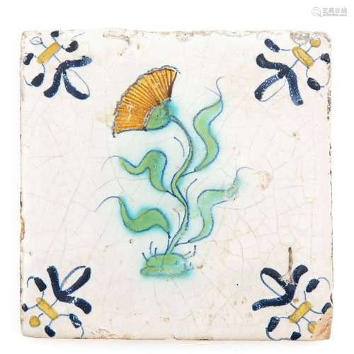 A 17th Century Tile