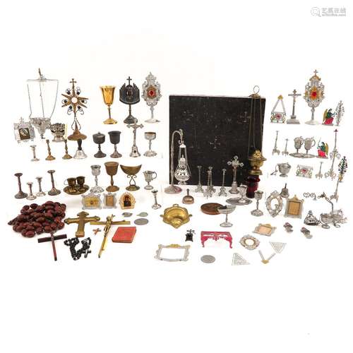 A Diverse Collection of Religious Items