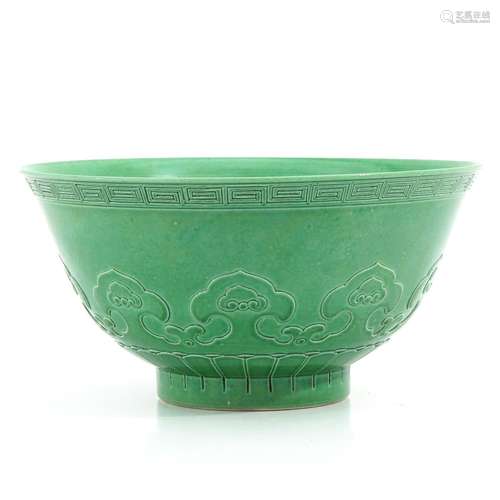 A Green Glaze Bowl