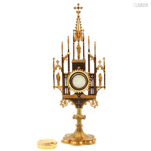 A Neo-Gothic Tower Monstrance