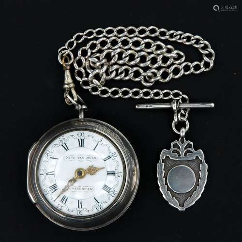 An 18th Century Otto van Meurs Pocket Watch