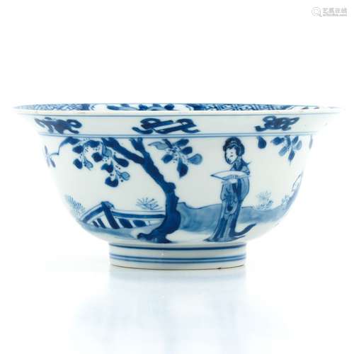 A Blue and White Bowl