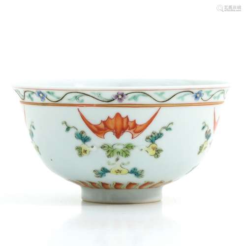 A Polychrome Decor Cup