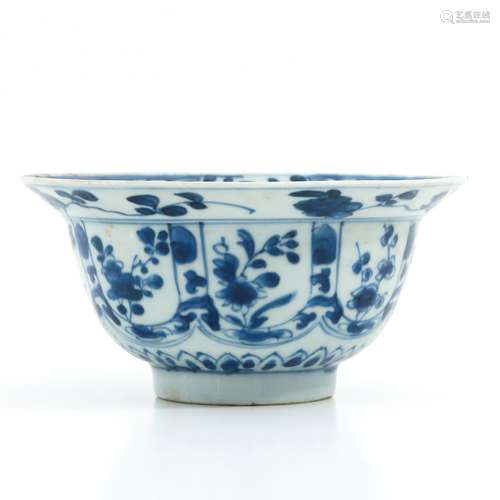 A Blue and White Bowl