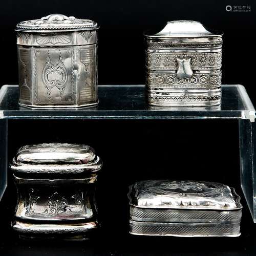 A Collection of Silver Items