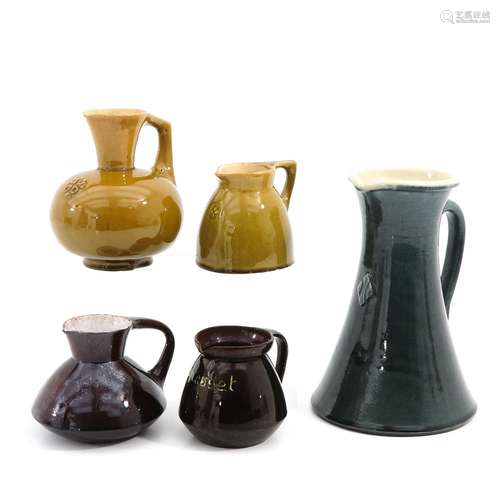 A Collection of De Kat Pottery